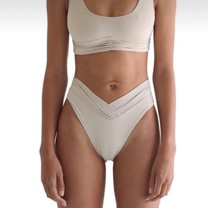 Riot Swim High Waisted Seamless V shape bottoms